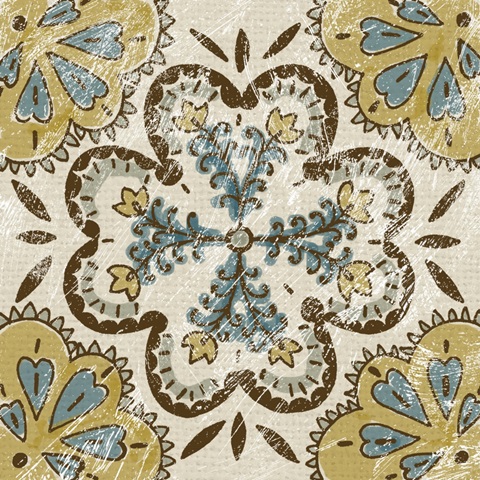 Non-Embellished Batik Square II