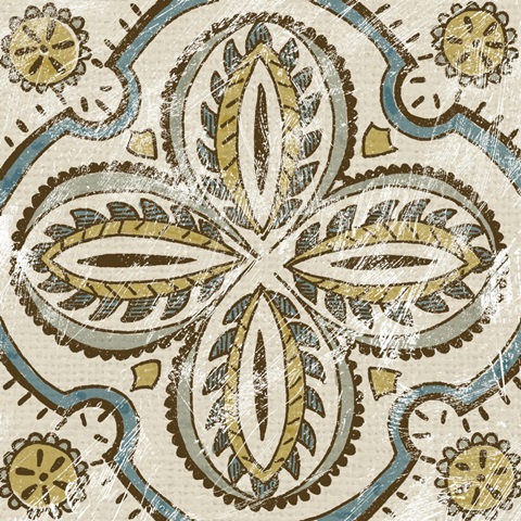 Non-Embellished Batik Square III