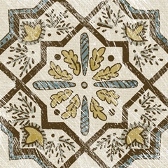 Non-Embellished Batik Square V