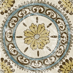 Non-Embellished Batik Square VIII