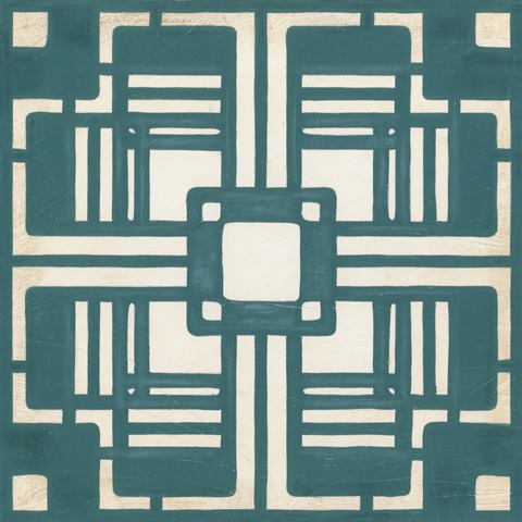 Non-Embellished Deco Tile I