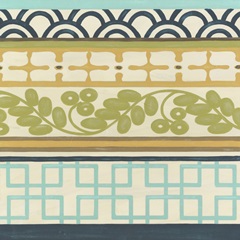 Non-Embellished Geometric Frieze II
