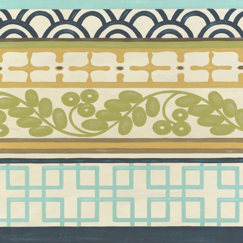 Non-Embellished Geometric Frieze II