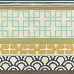 Non-Embellished Geometric Frieze III