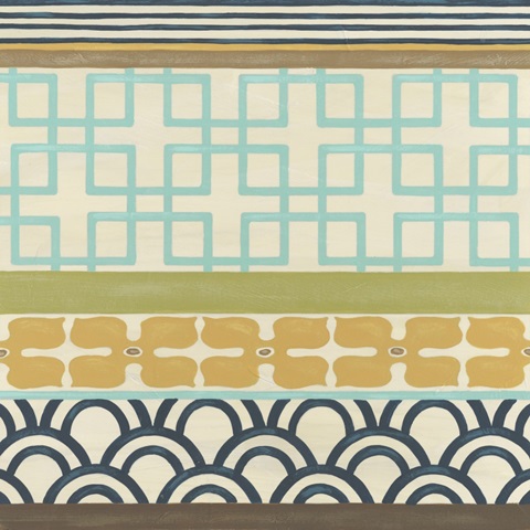 Non-Embellished Geometric Frieze III
