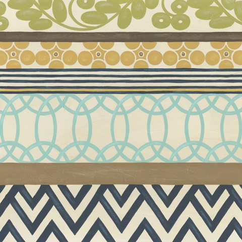 Non-Embellished Geometric Frieze IV