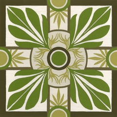 Non-Embellished Palm Motif I