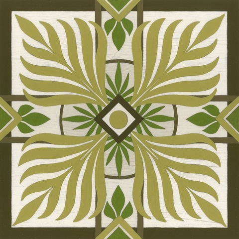 Non-Embellished Palm Motif II