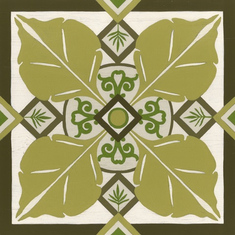 Non-Embellished Palm Motif III