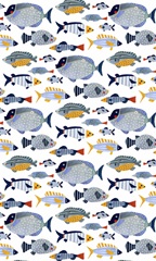 Patterned Fish Collection E