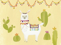 Pom Pom Llama Rama Collection A