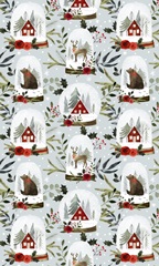 Snow Globe Village Collection E