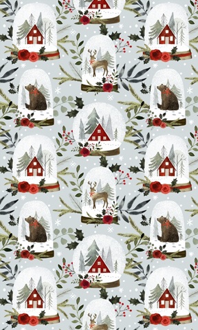 Snow Globe Village Collection E