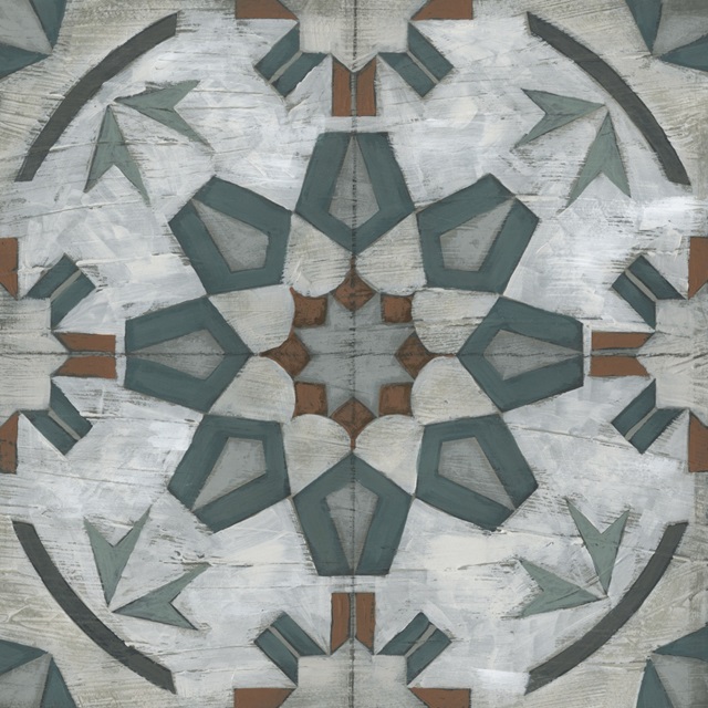 Verdigris Tile I