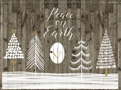 Wooded White Christmas Collection A