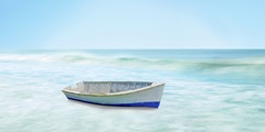 Boat on a Beach I