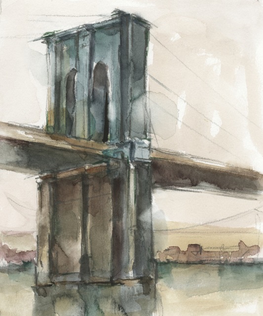 Bridge at Sunset II