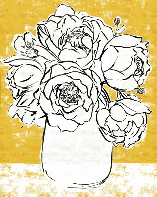 Golden Peony I