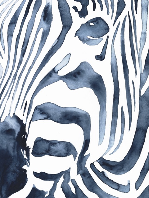 Indigo Zebra II