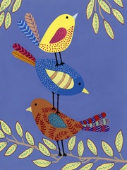 Patterned Feathers I