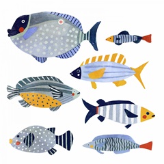 Patterned Fish I