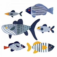 Patterned Fish II