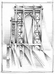 Art Deco Bridge Study I