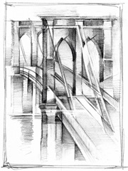 Art Deco Bridge Study II