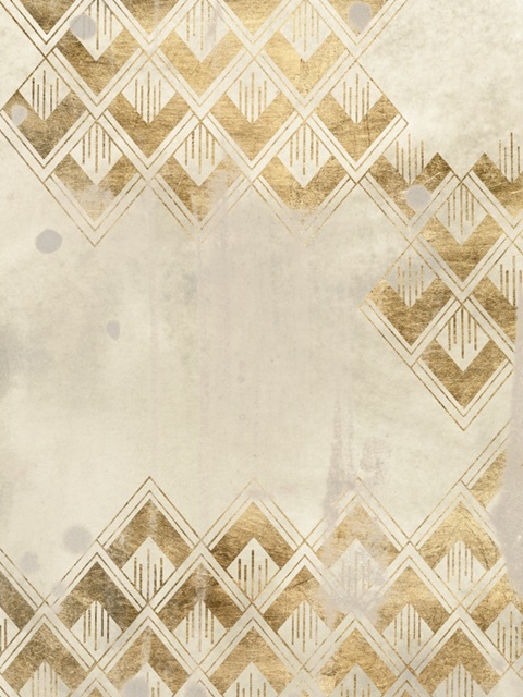 Deco Pattern in Cream III