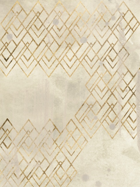Deco Pattern in Cream IV
