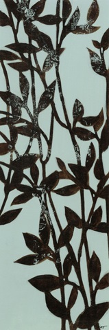 Ebony Eucalyptus on Blue I