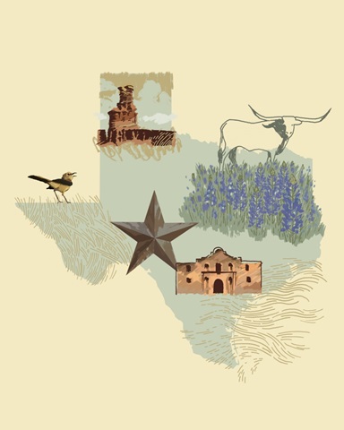 Illustrated State-Texas