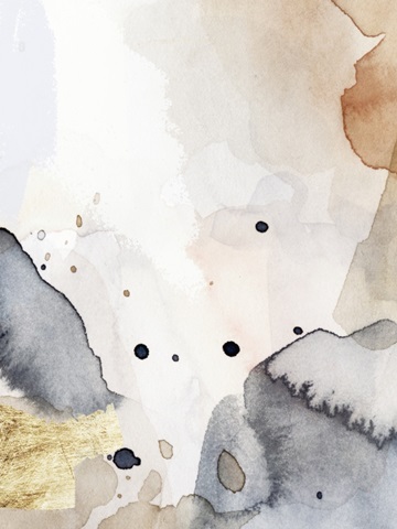 Indigo Blush and Gold II