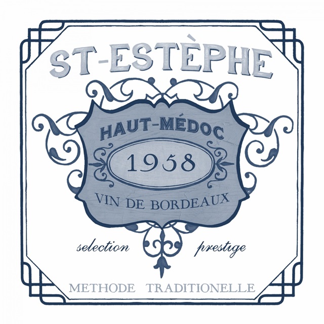 Indigo Wine Labels IV