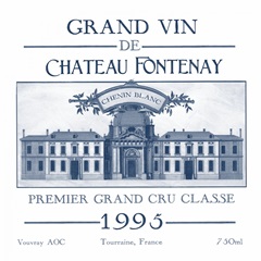 Indigo Wine Labels IX