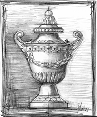 Non-Embellished Decorative Ornament IV