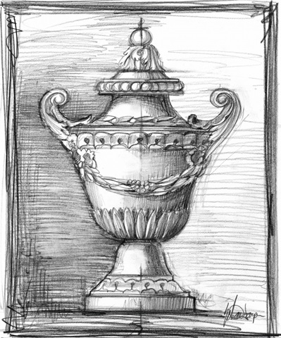 Non-Embellished Decorative Ornament IV