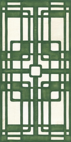 Non-Embellished Emerald Deco Panel I