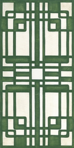 Non-Embellished Emerald Deco Panel II