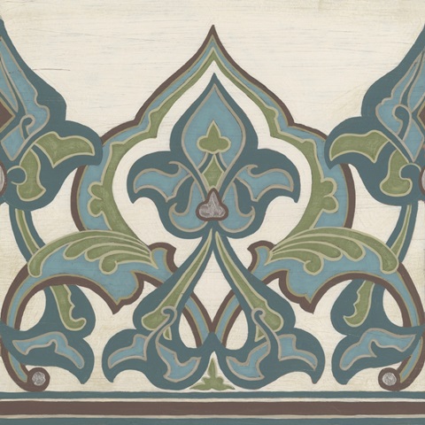 Non-Embellished Persian Frieze I