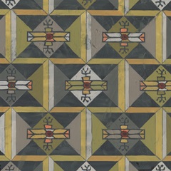 Ochre Tapestry I