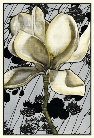 Patterned Magnolia I