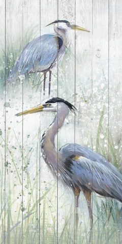 Seaside Heron Pair II