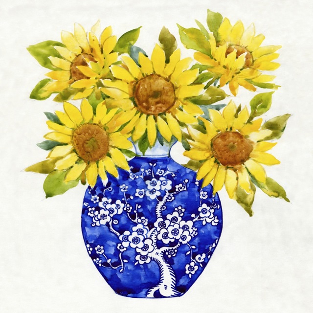 Sun Flower Still Life I