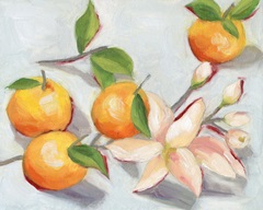 Tangerine Blossoms I