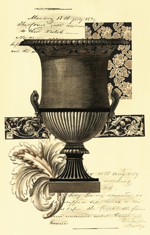 Transitional Sepia Urn I