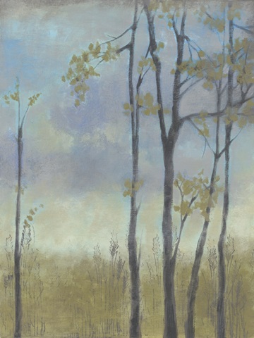 Tree-Lined Wheat Grass I