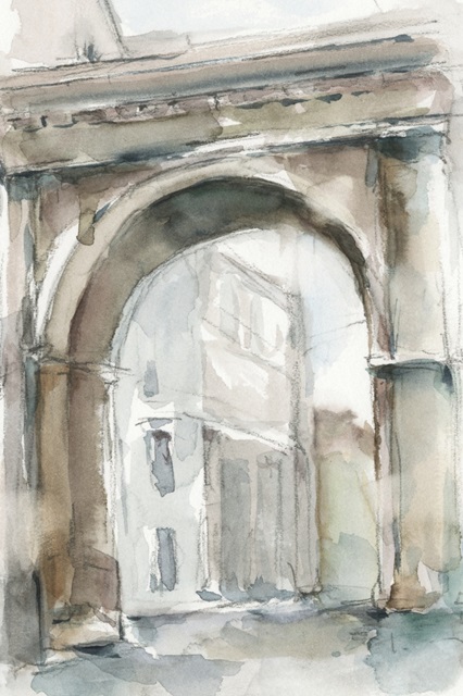 Watercolor Arch Studies III