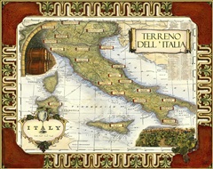 Wine Map of Italy on CGP