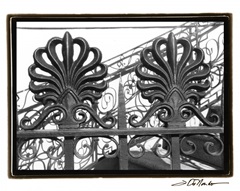 Wrought Iron Elegance I